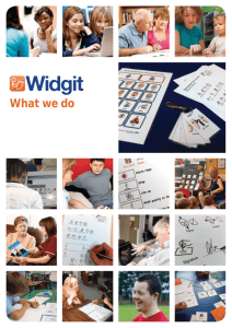 What we do - Widgit Software