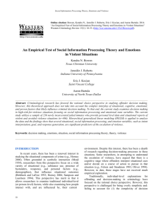 An Empirical Test of Social Information Processing Theory and