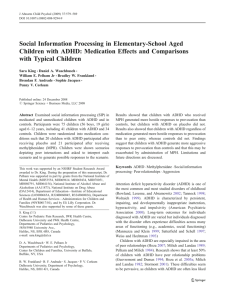 Social Information Processing in Elementary