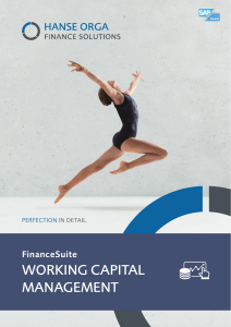 FinanceSuite Working Capital Management