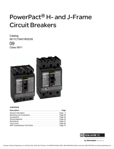 Schneider Electric PowerPact H- and J