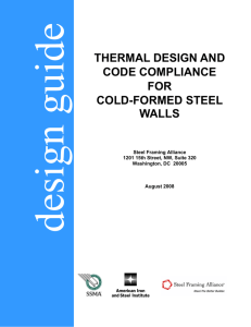 thermal design and code compliance for cold
