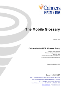 The Mobile Glossary