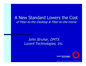 A New Standard Lowers the Cost