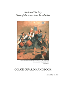 color guard handbook