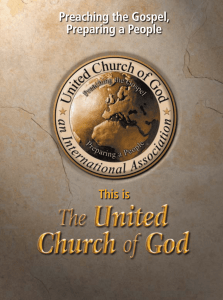 Preaching the Gospel - United Church of God British Isles