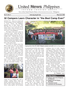 32 Campers Learn Character in “the Best Camp Ever