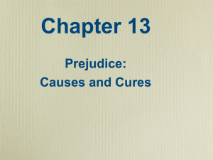 Prejudice: Causes and Cures - NAU jan.ucc.nau.edu web server