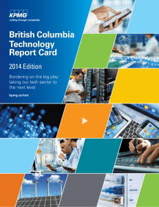 British Columbia Technology Report Card 2014