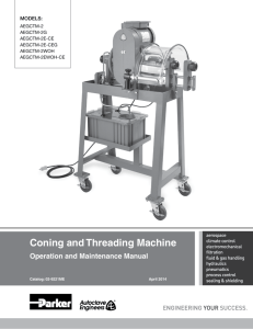 Machine Coning and Threading - AEGCTM