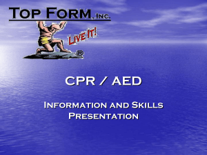 CPR / AED - Top Form