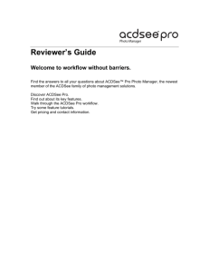Reviewer's Guide