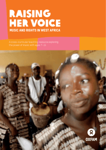 music and rights in west africa