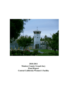 2010-2011 Final Report - Central California Women's Facility Report