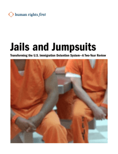 Jails and Jumpsuits - Human Rights First
