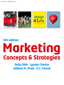Marketing: Concepts and Strategies, 6th ed. (EMEA)