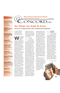 2000 Fall - Concord Consortium