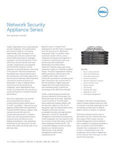 Network Security Appliance Series
