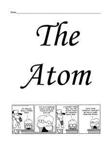 atoms workbook - Mrscienceut.net
