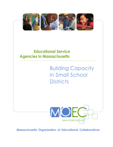 Educational Service Agencies in Massachusetts: Building