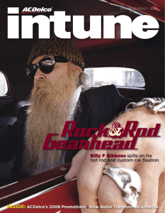 Billy F Gibbons spills on his hot rod
