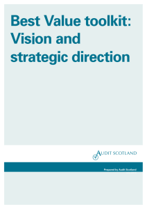 Vision and strategic direction