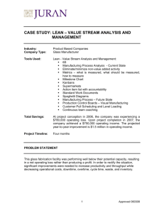 lean – value stream analysis and management