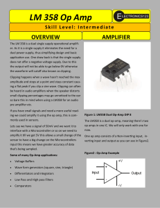 LM 358 Op Amp Skill Level