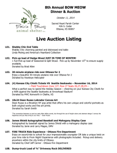 Live Auction Listing - Prairie Paws Animal Shelter