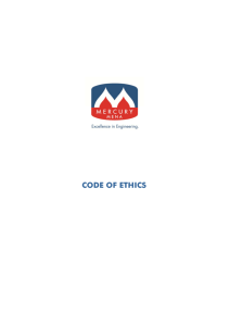 code of ethics