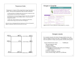 2. temperature and energy