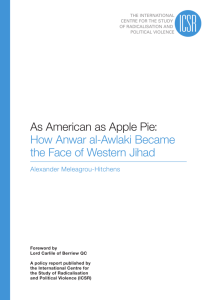 As American as Apple Pie: How Anwar al-Awlaki Became the