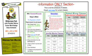 Information ONLY Section