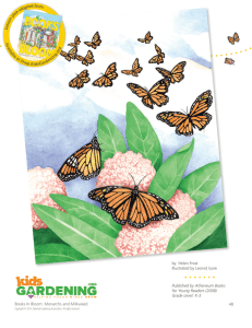 Monarch and Milkweed - National Gardening Association