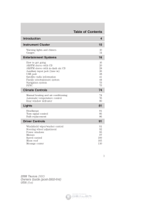 Table of Contents - Dealer e