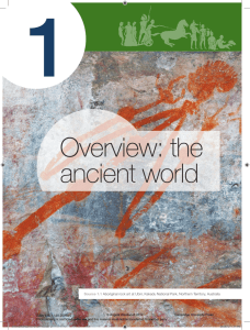 Overview: the ancient world - Cambridge University Press