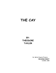 THE CAY - TeachingBooks.net