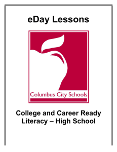 eDay Lessons - Columbus City Schools