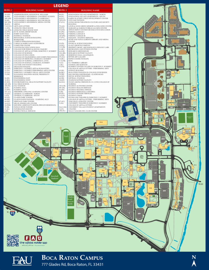 Fau Boca Raton Campus Map Maps Location Catalog Online - Gambaran