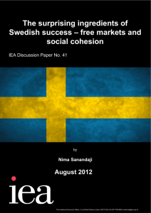 The surprising ingredients of Swedish success