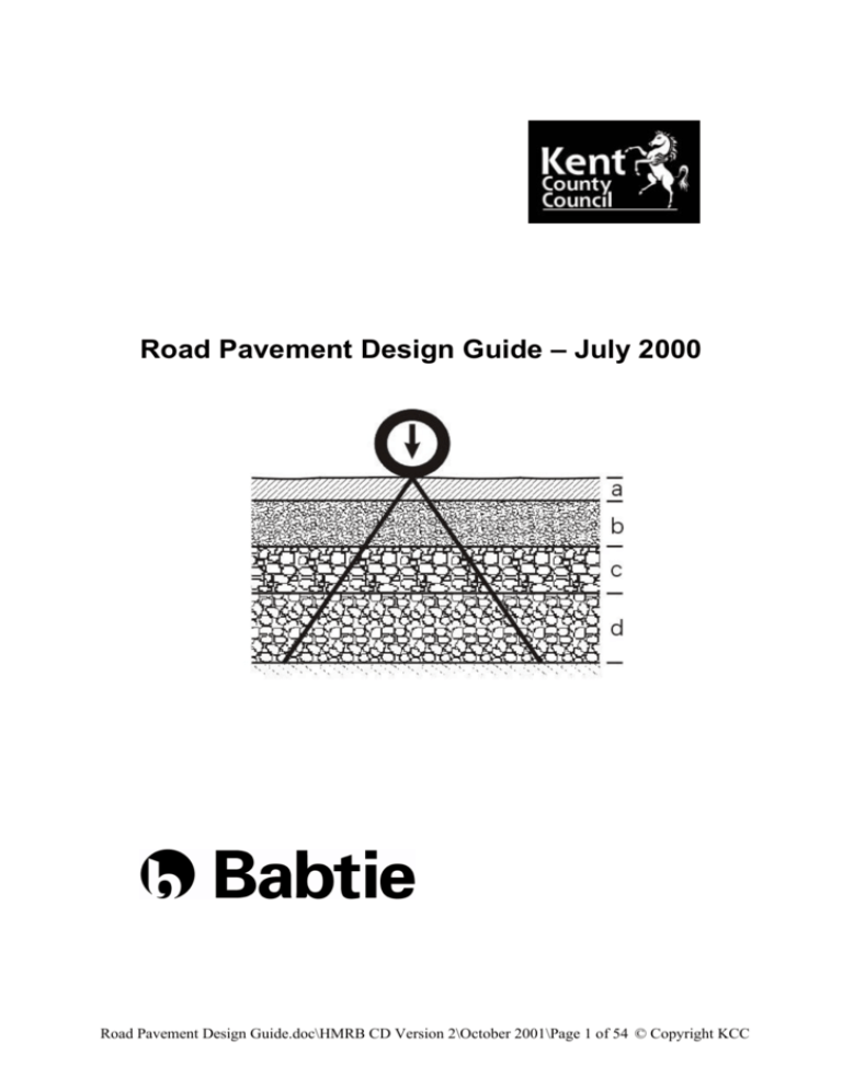 Odot Pavement Design Manual