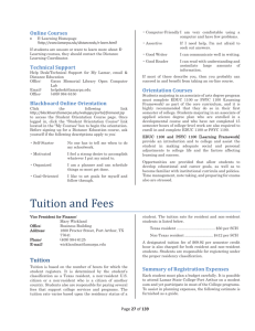 Tuition and Fees - Lamar State College