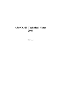 A319/A320 Technical Notes 2004