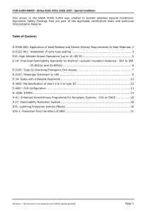 TCDS A.064 ANNEX - Airbus A318, A319, A320, A321