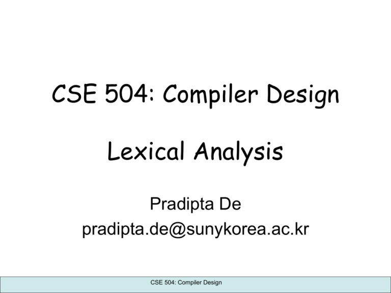 lexical-analysis