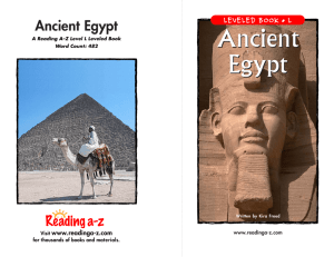 Ancient Egypt Ancient Egypt