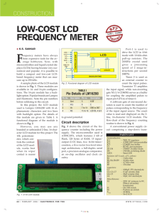 low-cost lcd frequency meter sunil kumar