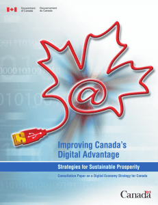 Improving Canada's Digital Advantage