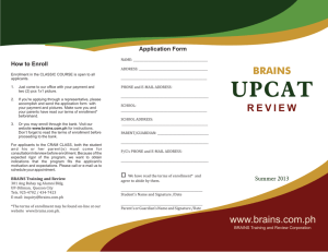 2013 UPCAT Review Brochure CM