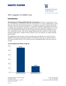 White Paper - Rabbi Trust